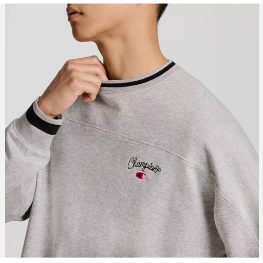 Champion Men's Small Loose Gray University Sweatshirt NWT